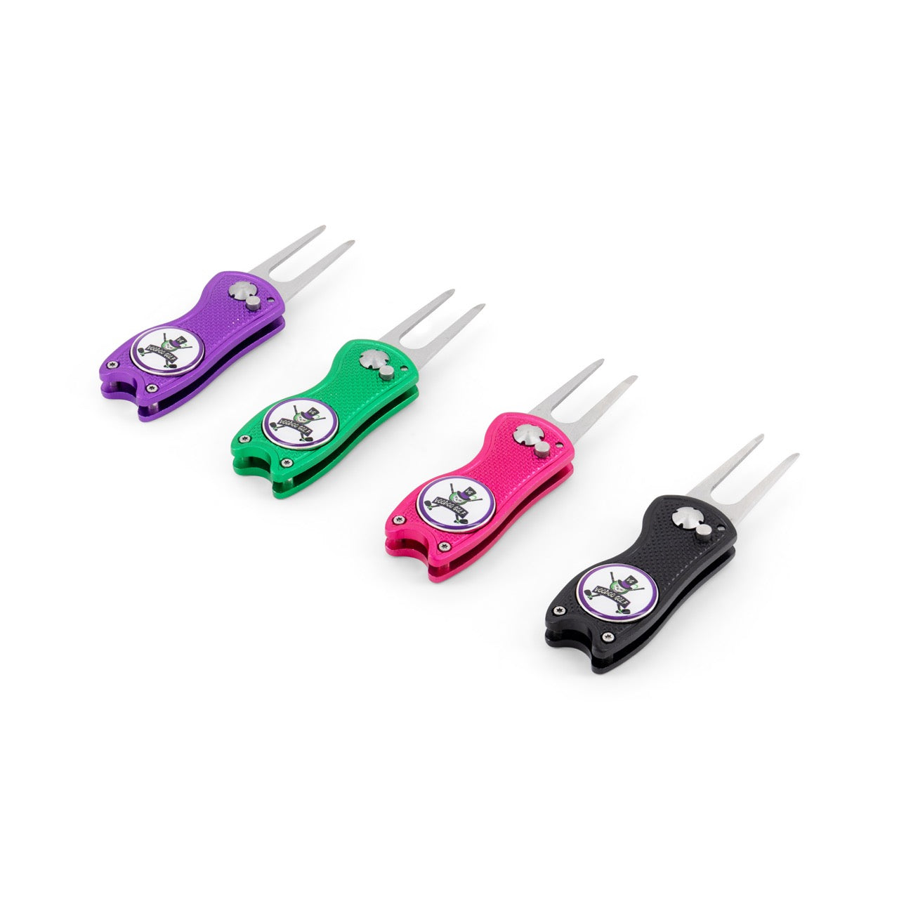 Metallic-Alloy Divot Repair Tool with Ball Marker