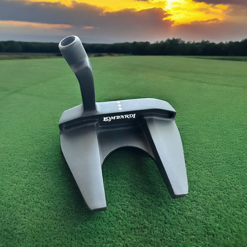 Lombardi Golf Custom Black Matte Mallet Putter
