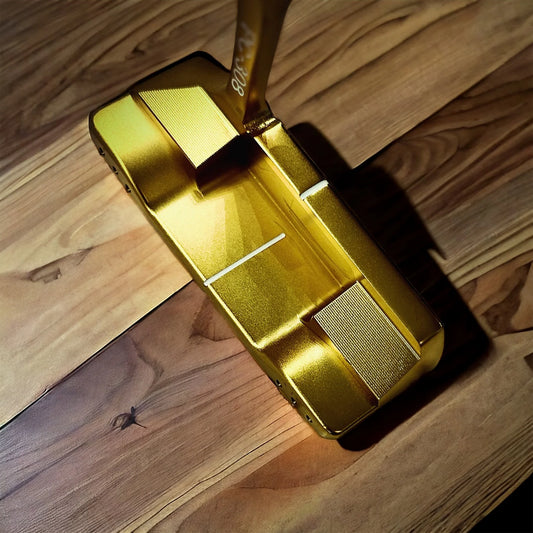 Lombardi Golf PC-308 Golf Putter - Gold